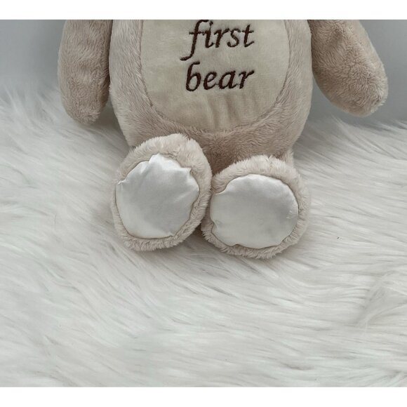 NWT KellyBaby My First Teddy Bear Plush Brown Tan KellyToy Rattle 14" Lovey Unis - Picture 4 of 14